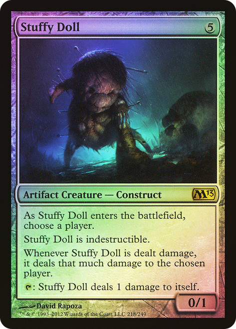 Stuffy Doll\nMagic 2013 Core Set\nSingle\nMagic The Gathering