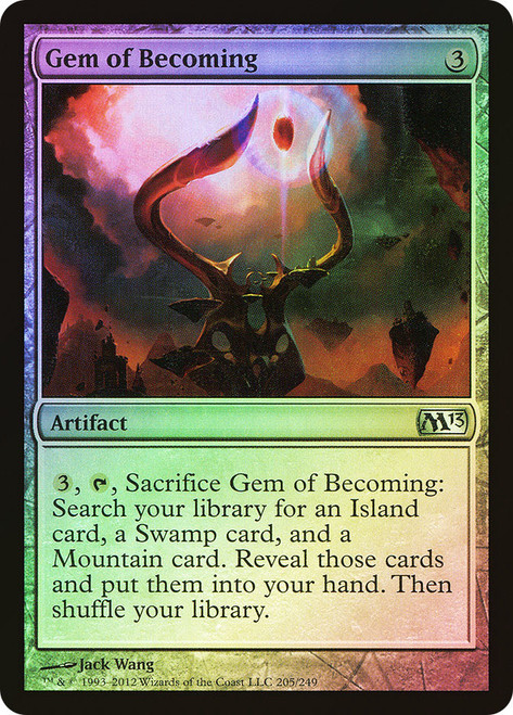 Gem of Becoming\nMagic 2013 Core Set\nSingle\nMagic The Gathering