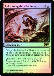 Faith's Reward
Magic 2013 Core Set (Foil) - German
Single
Magic The Gathering