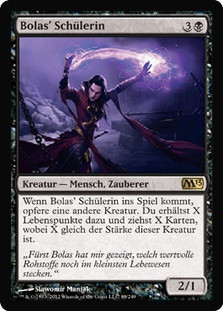 Disciple of Bolas
Magic 2013 Core Set - German
Single
Magic The Gathering