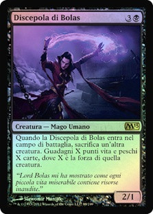 Disciple of Bolas
Magic 2013 Core Set (Foil) - Italian
Single
Magic The Gathering