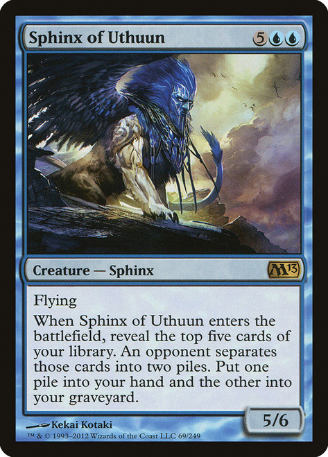Sphinx of Uthuun\nMagic 2013 Core Set\nSingle\nMagic The Gathering