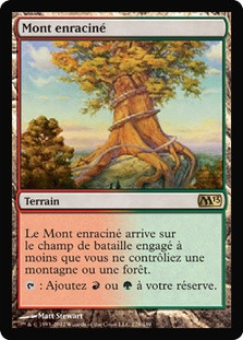 Rootbound Crag
Magic 2013 Core Set - French
Single
Magic The Gathering