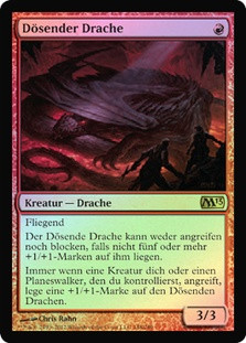 Slumbering Dragon
Magic 2013 Core Set (Foil) - German
Single
Magic The Gathering