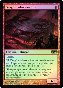 Slumbering Dragon
Magic 2013 Core Set (Foil) - Spanish
Single
Magic The Gathering