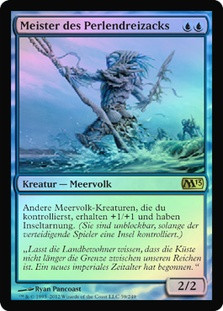 Master of the Pearl Trident
Magic 2013 Core Set (Foil) - German
Single
Magic The Gathering