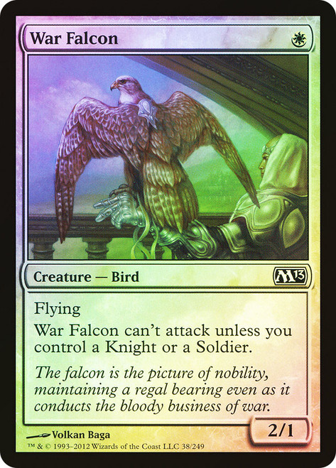 War Falcon\nMagic 2013 Core Set\nSingle\nMagic The Gathering