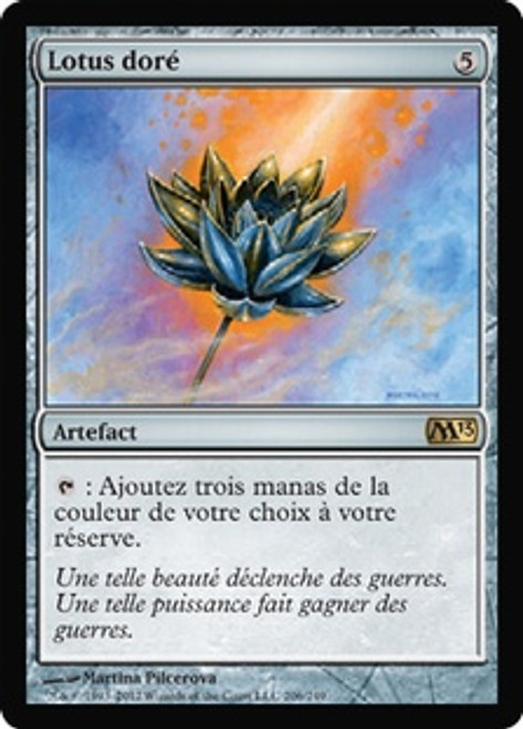 Gilded Lotus
Magic 2013 Core Set - French
Single
Magic The Gathering