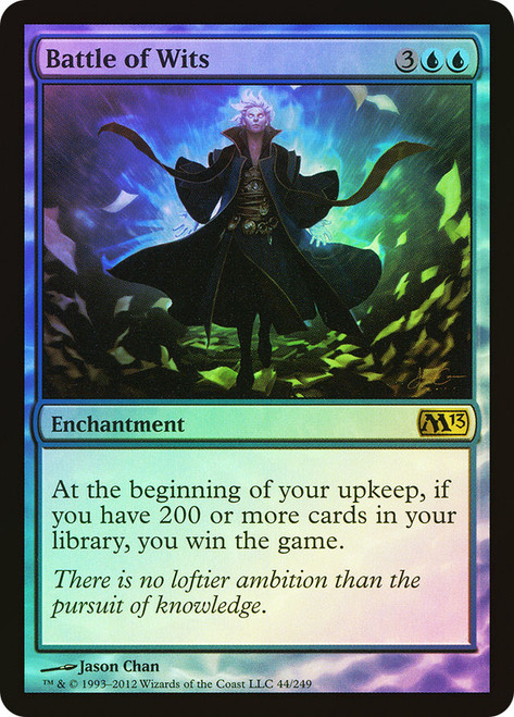 Battle of Wits\nMagic 2013 Core Set\nSingle\nMagic The Gathering