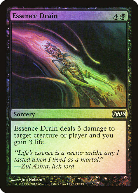 Essence Drain\nMagic 2013 Core Set\nSingle\nMagic The Gathering