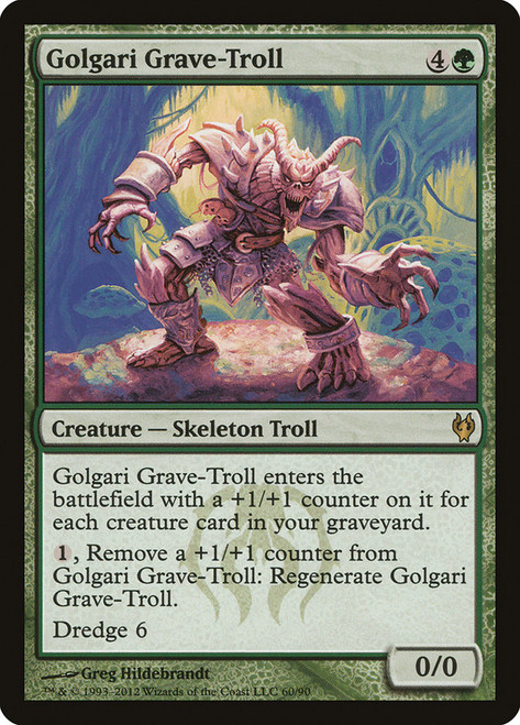 Golgari Grave-Troll\nDuel Decks: Izzet vs. Golgari\nSingle\nMagic The Gathering