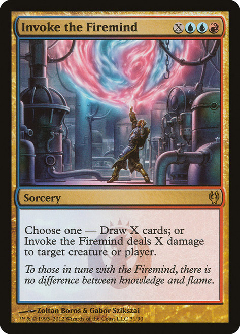 Invoke the Firemind\nDuel Decks: Izzet vs. Golgari\nSingle\nMagic The Gathering