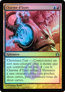 Izzet Charm
Return to Ravnica (Foil) - French
Single
Magic The Gathering