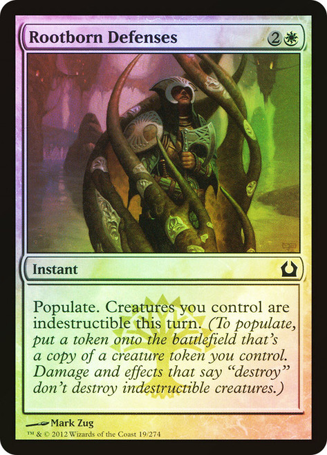 Rootborn Defenses\nReturn to Ravnica\nSingle\nMagic The Gathering