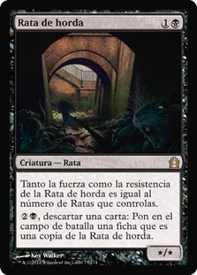 Pack Rat
Return to Ravnica - Spanish
Single
Magic The Gathering