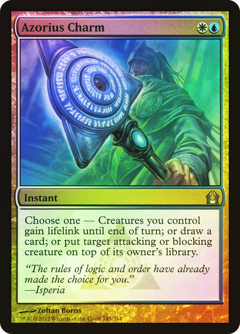 Azorius Charm\nReturn to Ravnica\nSingle\nMagic The Gathering