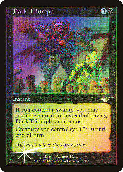 Dark Triumph\nNemesis\nSingle\nMagic The Gathering