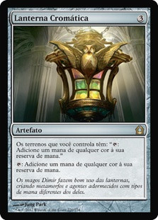 Chromatic Lantern
Return to Ravnica - Portuguese
Single
Magic The Gathering