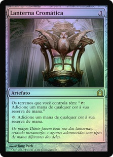 Chromatic Lantern
Return to Ravnica (Foil) - Portuguese
Single
Magic The Gathering
