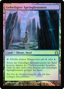 Hallowed Fountain
Return to Ravnica (Foil) - German
Single
Magic The Gathering
