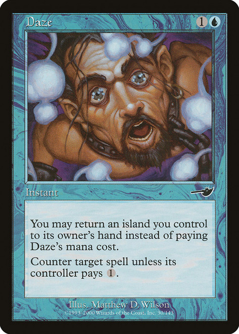 目くらまし/Daze NEM mtg サイン サインド 目くらまし/Daze》[JvC] 青C | 日本最大級 MTG通販サイト