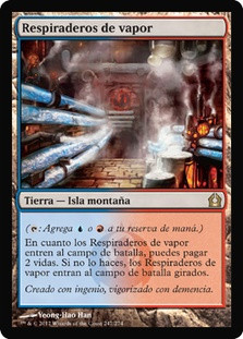 Steam Vents
Return to Ravnica - Spanish
Single
Magic The Gathering