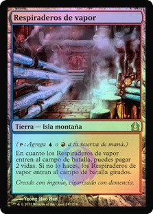 Steam Vents
Return to Ravnica (Foil) - Spanish
Single
Magic The Gathering