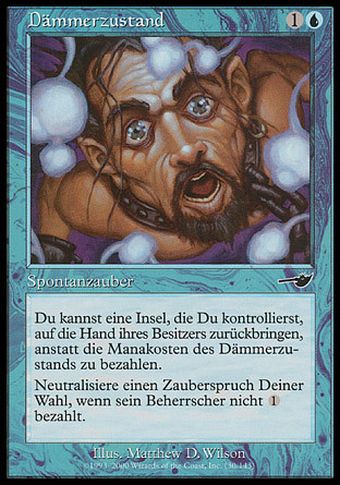 Daze
Nemesis (Foil) - German
Single
Magic The Gathering