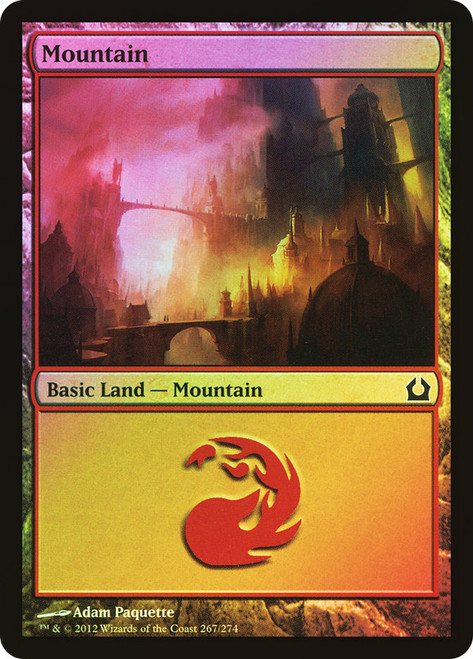 Mountain (#267)\nReturn to Ravnica\nSingle\nMagic The Gathering