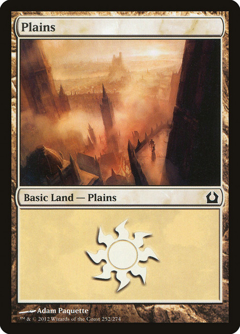Plains (#252)\nReturn to Ravnica\nSingle\nMagic The Gathering