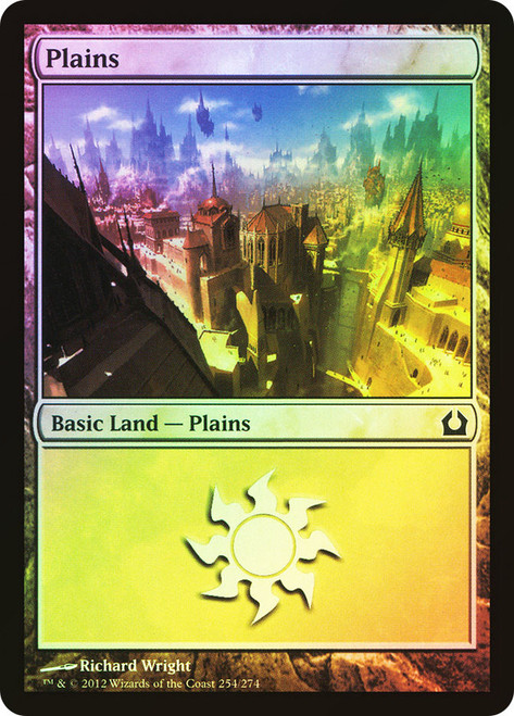 Plains (#254)\nReturn to Ravnica\nSingle\nMagic The Gathering