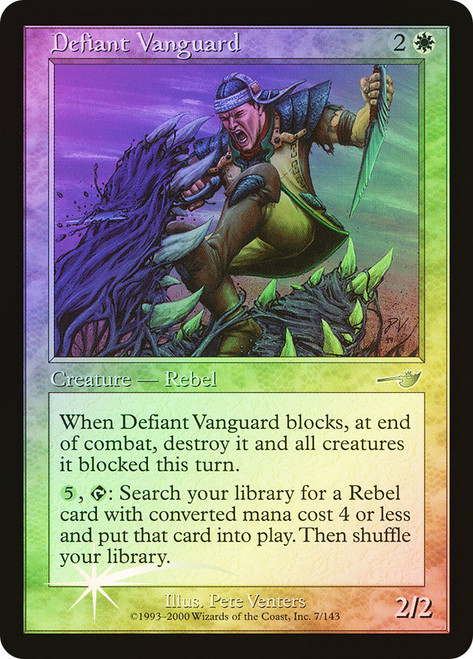 Defiant Vanguard\nNemesis\nSingle\nMagic The Gathering