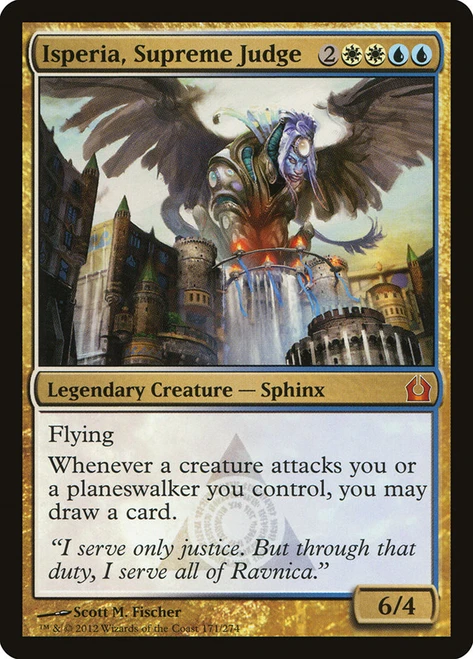 Isperia, Supreme Judge\nReturn to Ravnica\nSingle\nMagic The Gathering