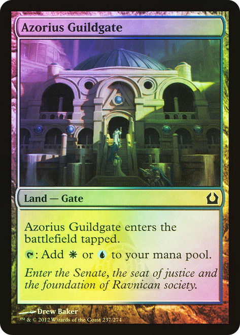 Azorius Guildgate\nReturn to Ravnica\nSingle\nMagic The Gathering