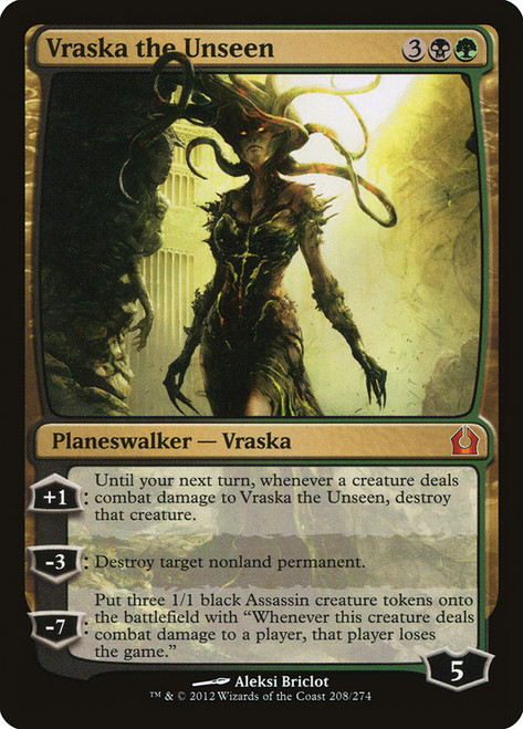 Vraska the Unseen\nReturn to Ravnica\nSingle\nMagic The Gathering