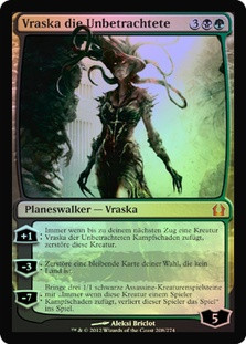Vraska the Unseen
Return to Ravnica (Foil) - German
Single
Magic The Gathering