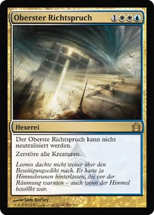 Supreme Verdict
Return to Ravnica - German
Single
Magic The Gathering
