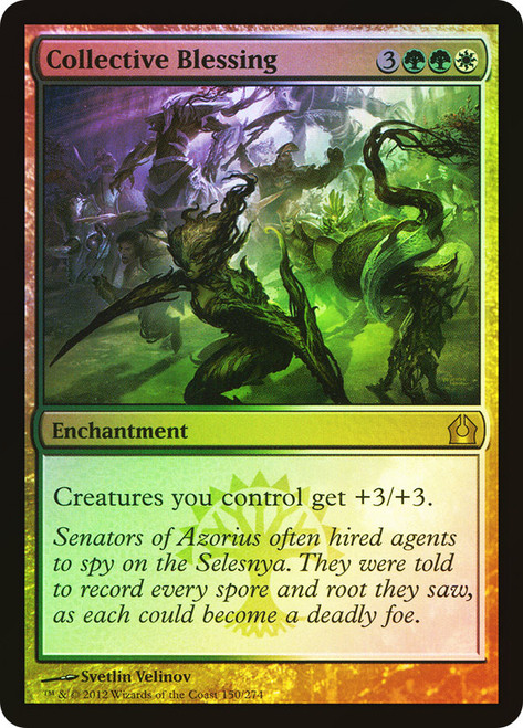 Collective Blessing\nReturn to Ravnica\nSingle\nMagic The Gathering