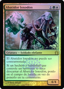 Loxodon Smiter
Return to Ravnica (Foil) - Spanish
Single
Magic The Gathering