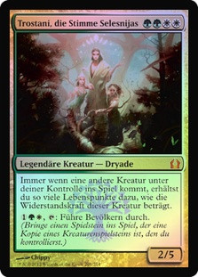 Trostani, Selesnya's Voice
Return to Ravnica (Foil) - German
Single
Magic The Gathering