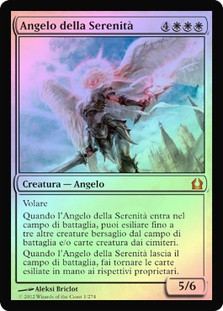 Angel of Serenity
Return to Ravnica (Foil) - Italian
Single
Magic The Gathering