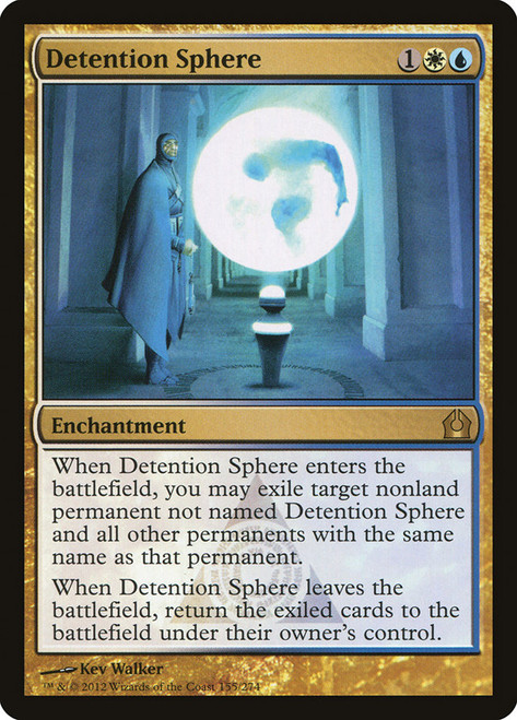 Detention Sphere\nReturn to Ravnica\nSingle\nMagic The Gathering