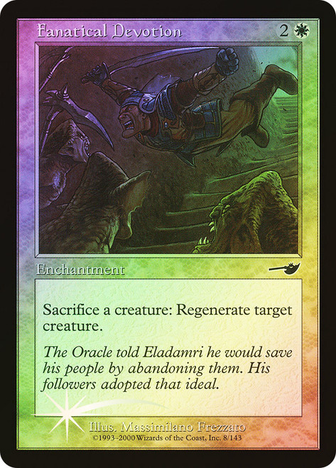 Fanatical Devotion\nNemesis\nSingle\nMagic The Gathering
