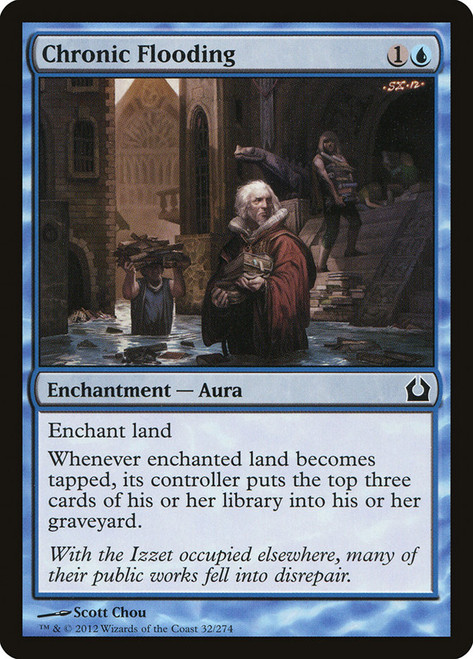 Chronic Flooding\nReturn to Ravnica\nSingle\nMagic The Gathering