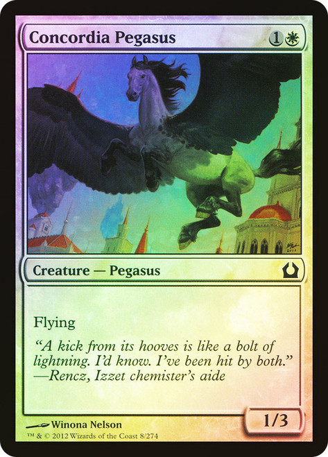 Concordia Pegasus\nReturn to Ravnica\nSingle\nMagic The Gathering