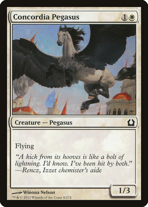 Concordia Pegasus\nReturn to Ravnica\nSingle\nMagic The Gathering