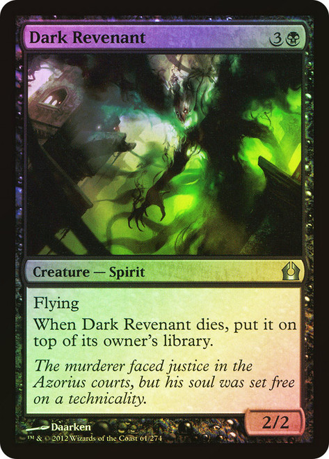 Dark Revenant\nReturn to Ravnica\nSingle\nMagic The Gathering