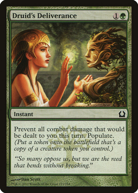 Druid's Deliverance\nReturn to Ravnica\nSingle\nMagic The Gathering