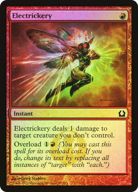 Electrickery\nReturn to Ravnica\nSingle\nMagic The Gathering