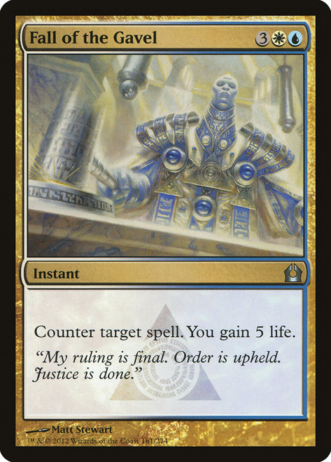 Fall of the Gavel\nReturn to Ravnica\nSingle\nMagic The Gathering